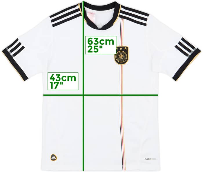 2010-11 Germany Home Shirt - 8/10 - (L.Boys)