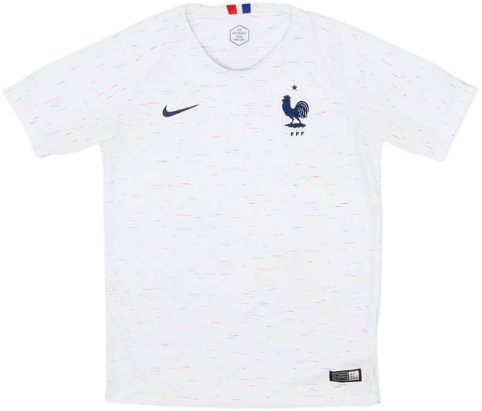 2018 France Away Shirt - 6/10 - (L.Boys)