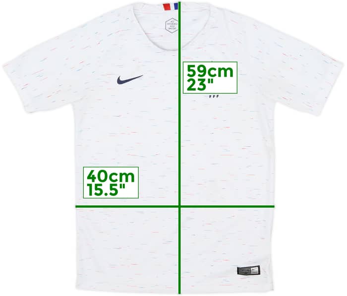2018 France Away Shirt - 6/10 - (L.Boys)
