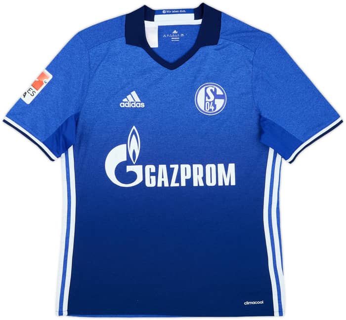2017-18 Schalke Home Shirt Steven #13 - 7/10 - (XL.Boys)