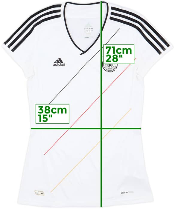 2012-13 Germany Home Shirt - 7/10 - (Women's S)