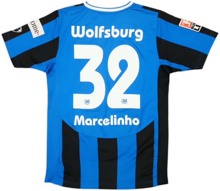 2007-08 Wolfsburg Away Shirt Marcelinho #32 - 7/10 - (L.Boys)