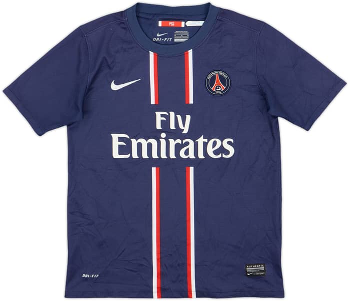 2012-13 Paris Saint-Germain Home Shirt Lucas - 6/10 - (M.Boys)