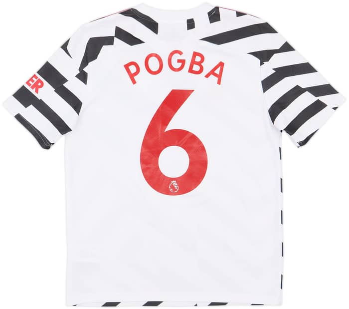 2020-21 Manchester United Third Shirt Pogba #6 - 9/10 - (L.Boys)