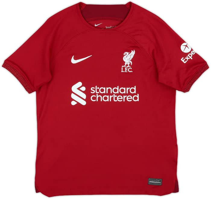 2022-23 Liverpool Home Shirt Firmino #9 - 8/10 - (M.Boys)