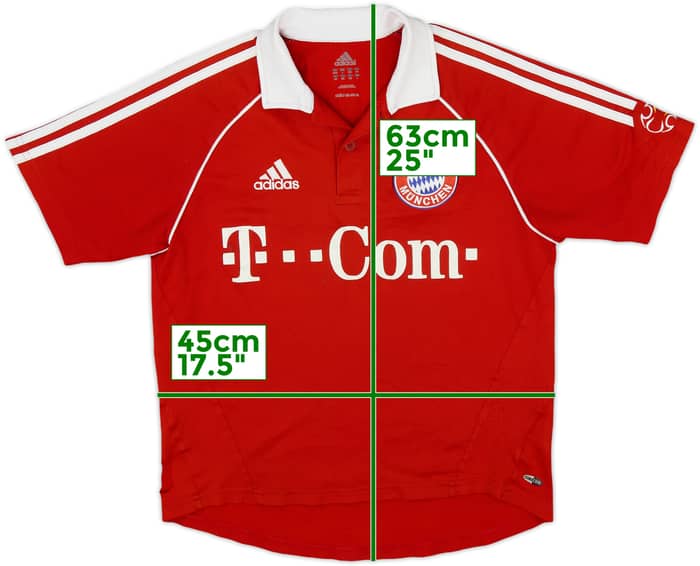 2006-07 Bayern Munich Home Shirt - 8/10 - (L.Boys)