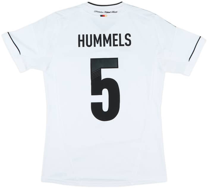 2012-13 Germany Home Shirt Hummels #5 - 9/10 - (XL.Boys)