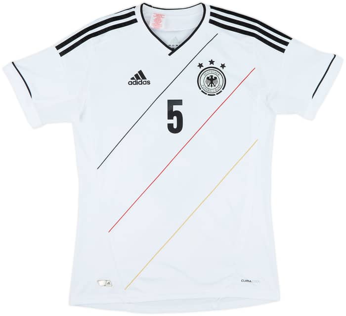 2012-13 Germany Home Shirt Hummels #5 - 9/10 - (XL.Boys)