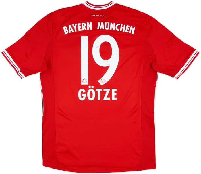 2013-14 Bayern Munich Home Shirt Gotze #19 - 7/10 - (L)
