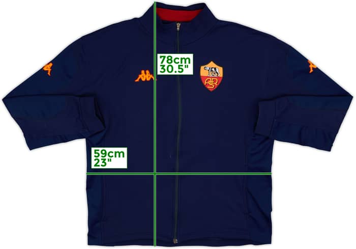 2000-01 Roma Kappa Track Jacket - 8/10 - (XXL)