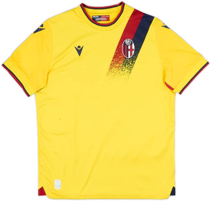 2021-22 Bologna Signed Third Shirt Arnautovic #9 - 7/10 - (XL.Boys)