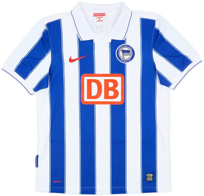 2009-10 Hertha Berlin Home Shirt - 8/10 - (M)