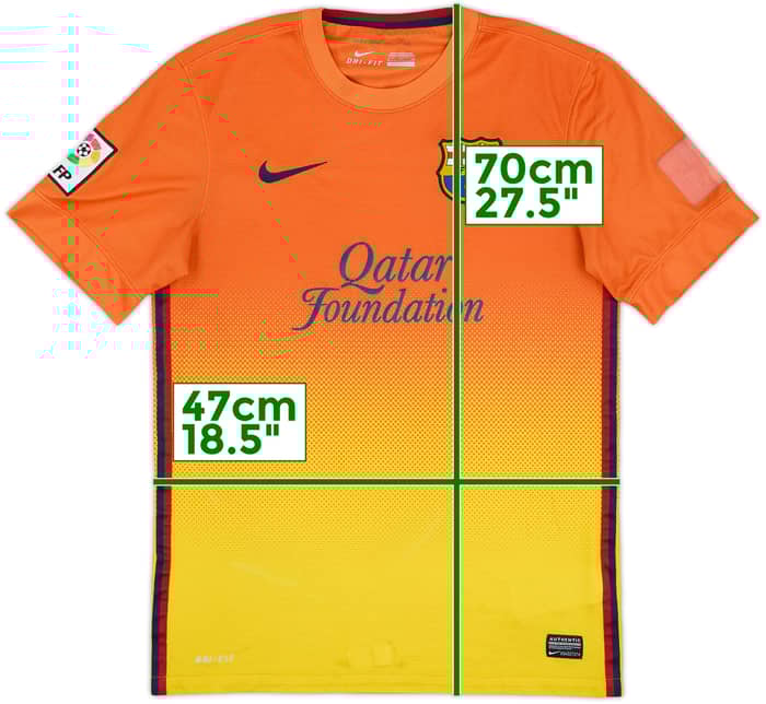 2012-13 Barcelona Away Shirt - 4/10 - (S)