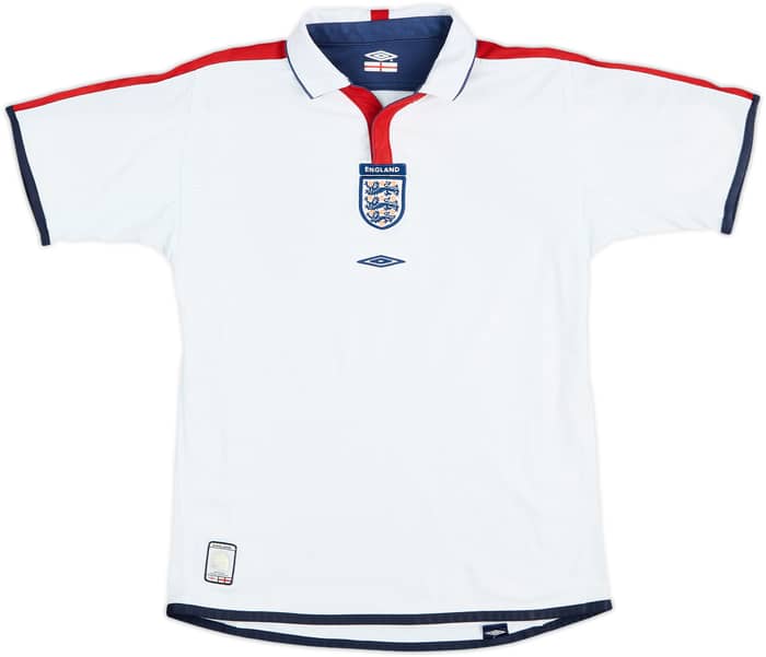2003-05 England Home Shirt - 6/10 - (L.Boys)