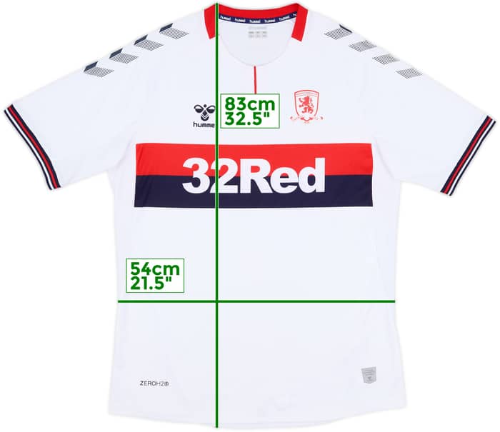 2019-20 Middlesbrough Away Shirt - 8/10 - (XXL)