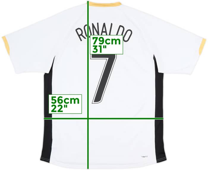 2006-08 Manchester United Away Shirt Ronaldo #7 - 6/10 - (L)