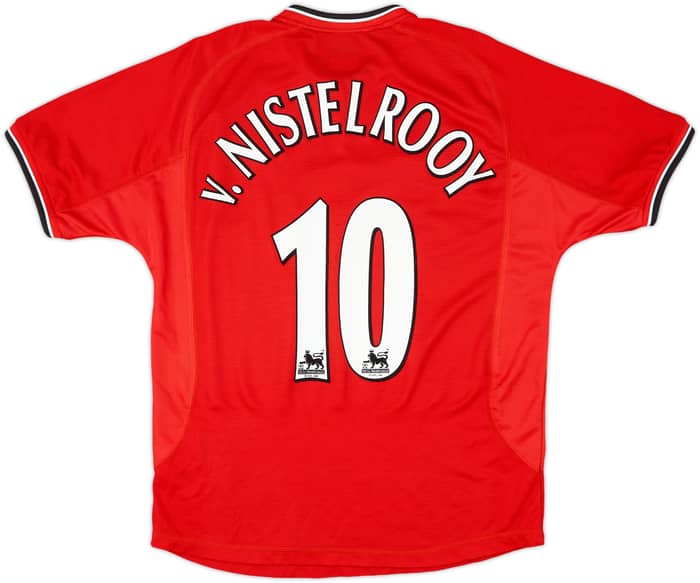 2000-02 Manchester United Home Shirt V.Nistelrooy #10 - 6/10 - (L)