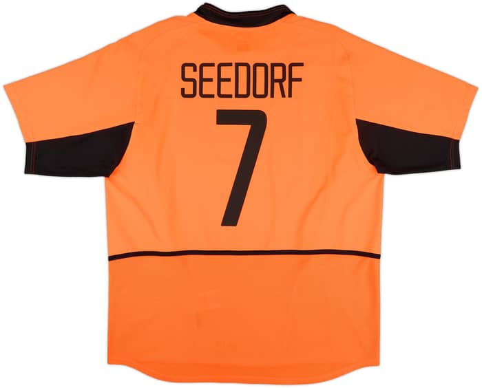 2002-04 Netherlands Home Shirt Seedorf #7 - 8/10 - (XL)