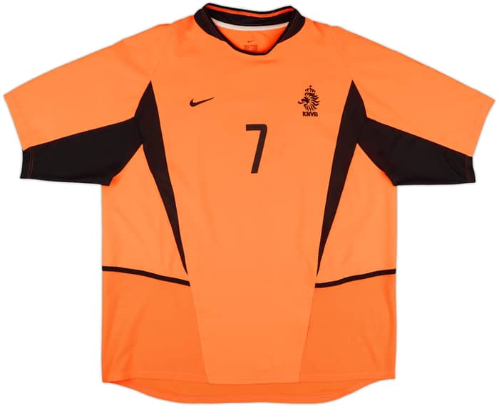 2002-04 Netherlands Home Shirt Seedorf #7 - 8/10 - (XL)