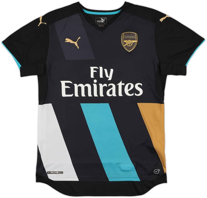 2015-16 Arsenal Third Shirt Arteta #8 - 8/10 - (M)