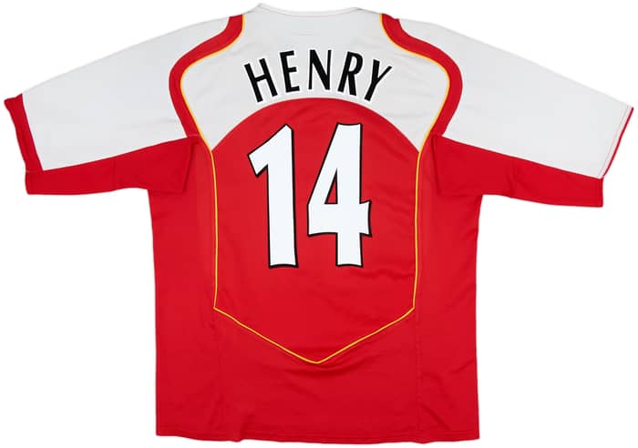 2004-05 Arsenal Home Shirt Henry #14 - 7/10 - (XL)