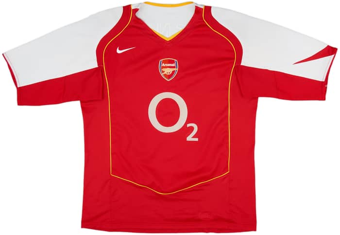 2004-05 Arsenal Home Shirt Henry #14 - 7/10 - (XL)