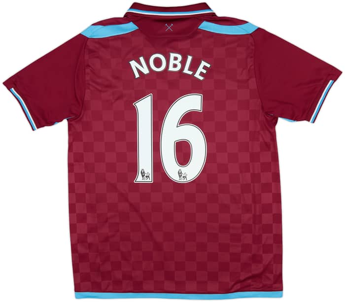 2009-10 West Ham Home Shirt Noble #16 - 10/10 - (M)
