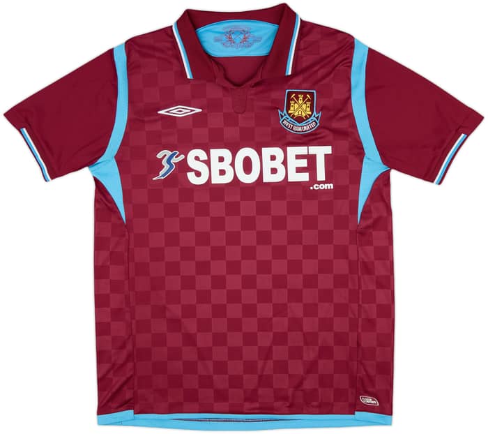 2009-10 West Ham Home Shirt Noble #16 - 10/10 - (M)