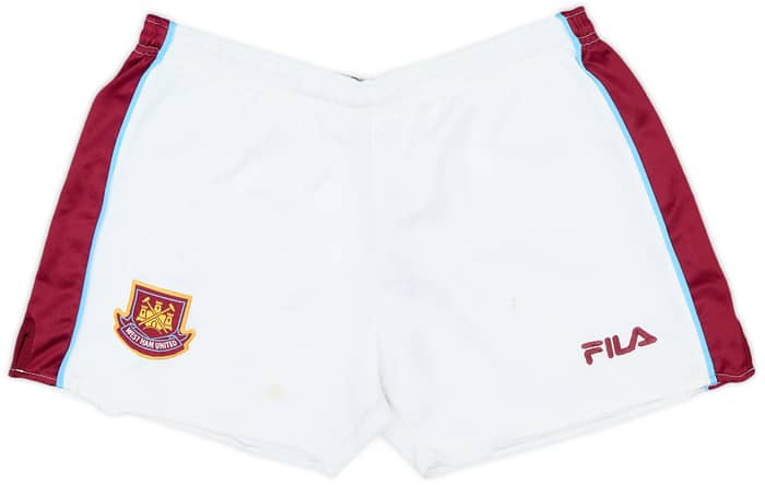1999-01 West Ham Home Shirt and Shorts - 8/10 - (M.Boys)