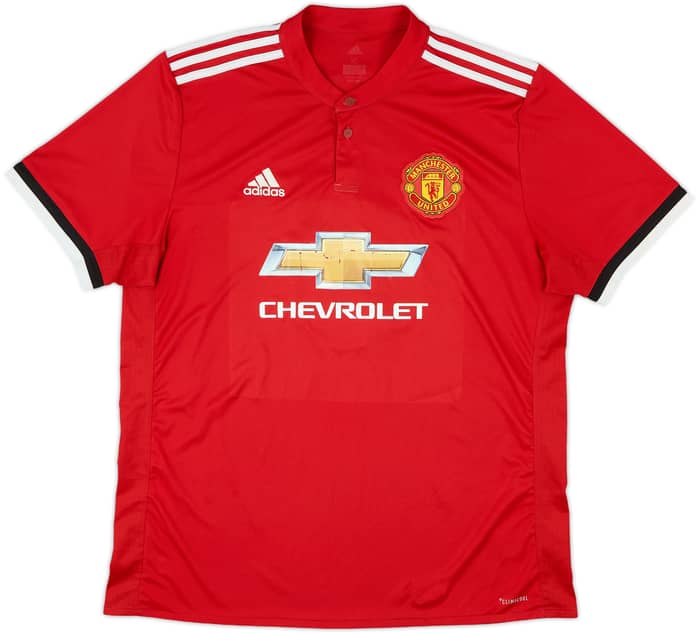 2017-18 Manchester United Home Shirt Mata #8 - 6/10 - (XL)