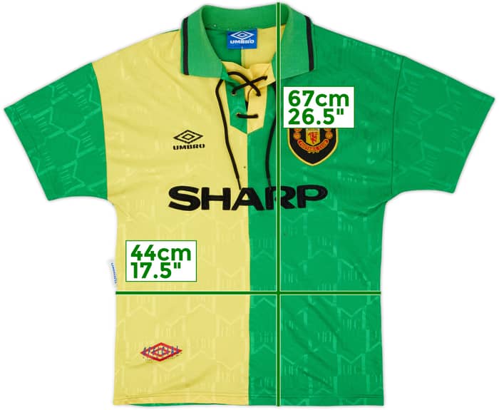 1992-94 Manchester United Third Shirt - 5/10 - (S)