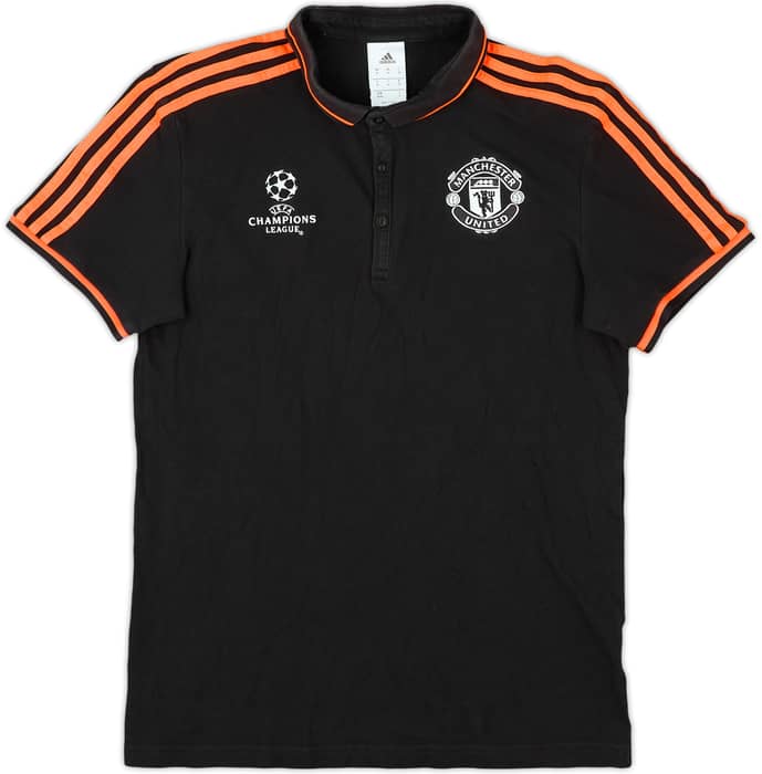 2015-16 Manchester United adidas CL Polo Shirt - 8/10 - (M)