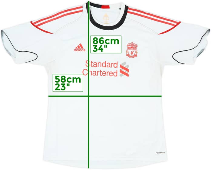 2010-11 Liverpool adidas Formotion Training Shirt - 5/10 - (XXL)