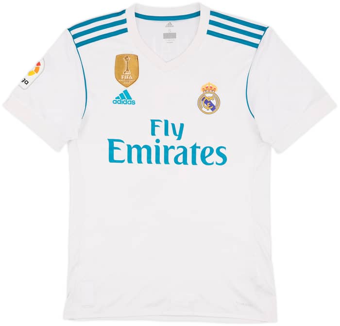 2017-18 Real Madrid Home Shirt Ronaldo #7 - 9/10 - (S)