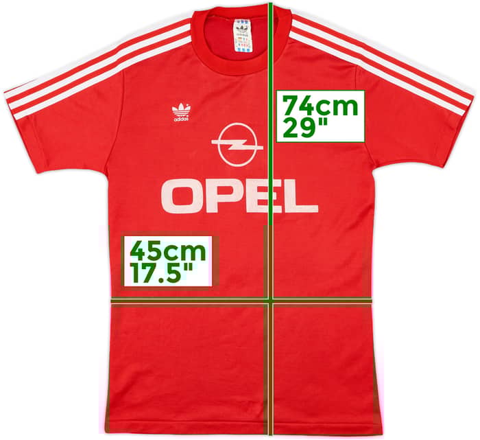 1989-91 Bayern Munich Home Shirt #9 - 8/10 - (M)
