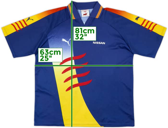 2002 Catalunya Away Shirt - 5/10 - (XXL)