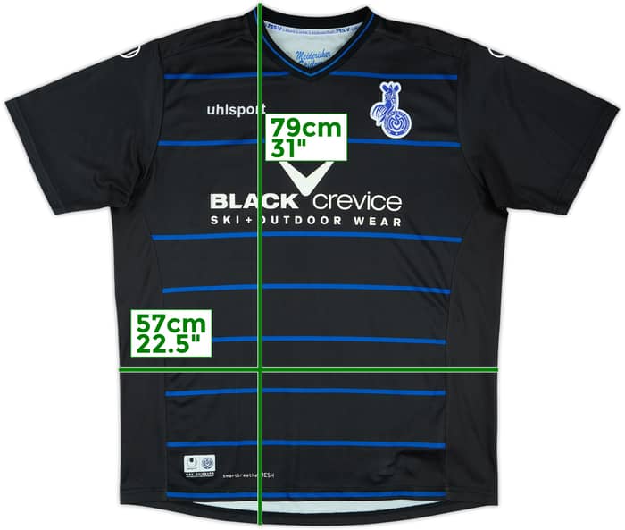 2016-17 MSV Duisburg Away Shirt - 7/10 - (XXL)