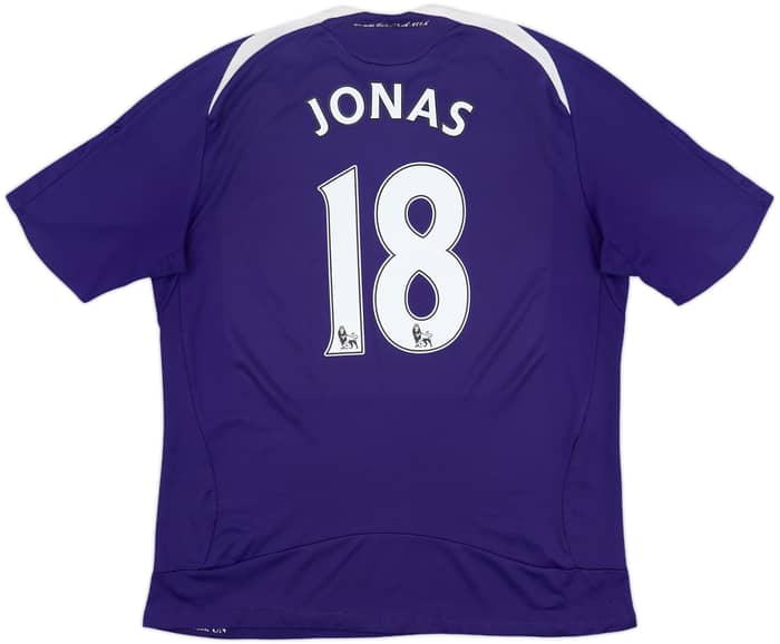 2008-09 Newcastle Away Shirt Jonas #18 - 7/10 - (L)