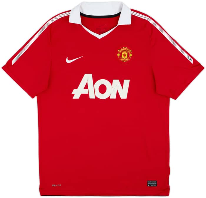 2010-11 Manchester United Home Shirt Rooney #10 - 5/10 - (L)