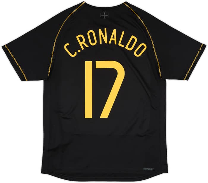 2006-07 Portugal Away Shirt C.Ronaldo #17 - 8/10 - (XL)