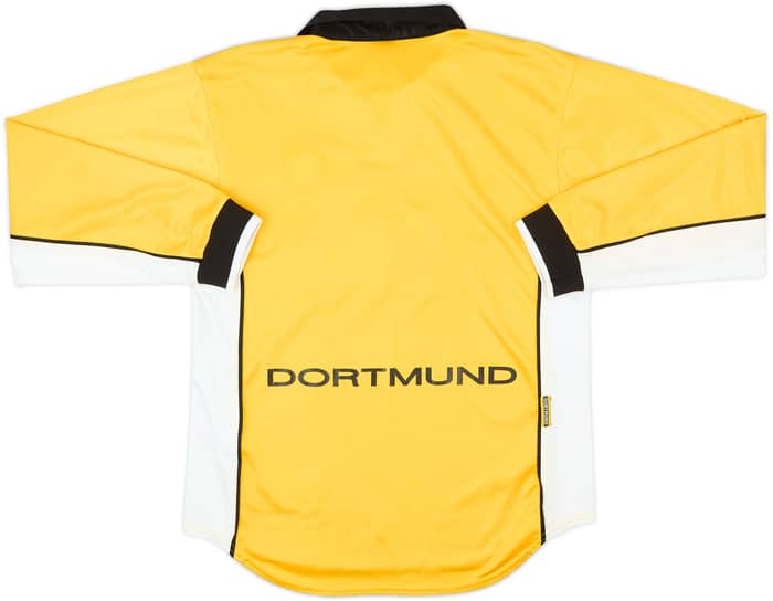 1998-00 Borussia Dortmund Home L/S Shirt - 8/10 - (S)
