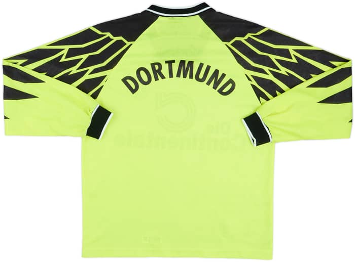 1994-95 Borussia Dortmund Home L/S Shirt - 10/10 - (M)