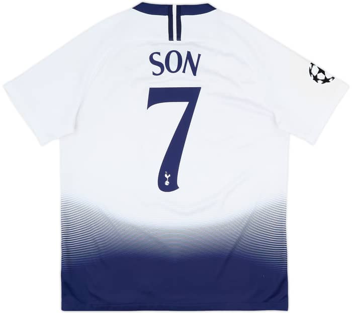 2018-19 Tottenham Home Shirt Son #7 - 7/10 - (L)