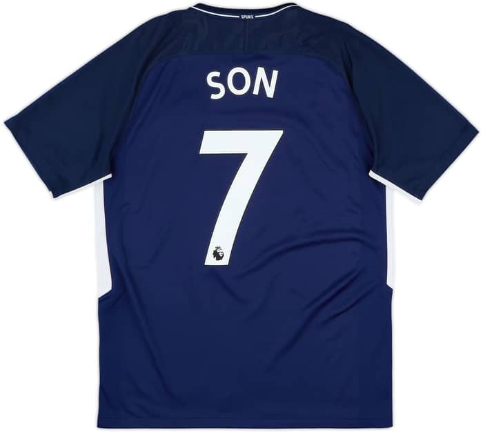 2017-18 Tottenham Away Shirt Son #7 - 8/10 - (M)