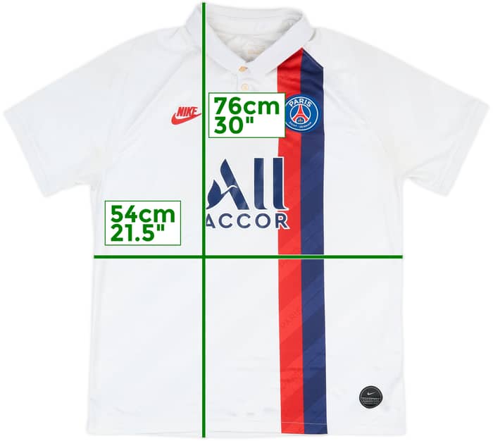 2019-20 Paris Saint-Germain Third Shirt - 5/10 - (L)