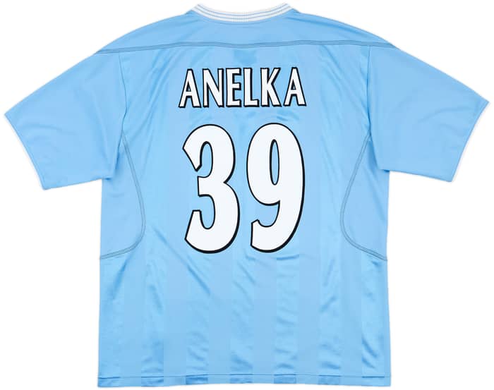 2003-04 Manchester City Home Shirt Anelka #39 - 7/10 - (XL)