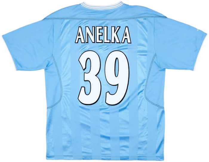 2003-04 Manchester City Home Shirt Anelka #39 - 8/10 - (M)