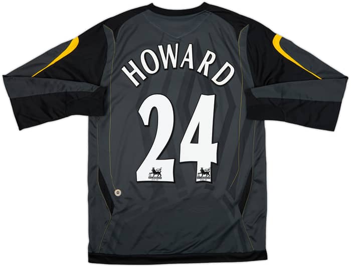 2006-07 Everton GK Shirt Howard #24 - 8/10 - (M)