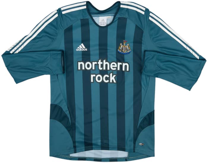 2005-06 Newcastle Away L/S Shirt Shearer #9 - 8/10 - (M)