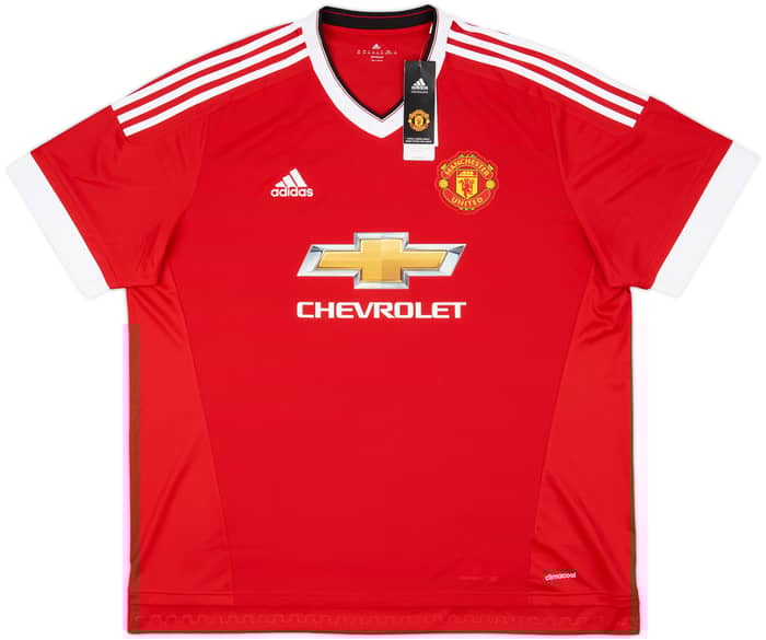 2015-16 Manchester United Home Shirt Rooney #10 (XXL)